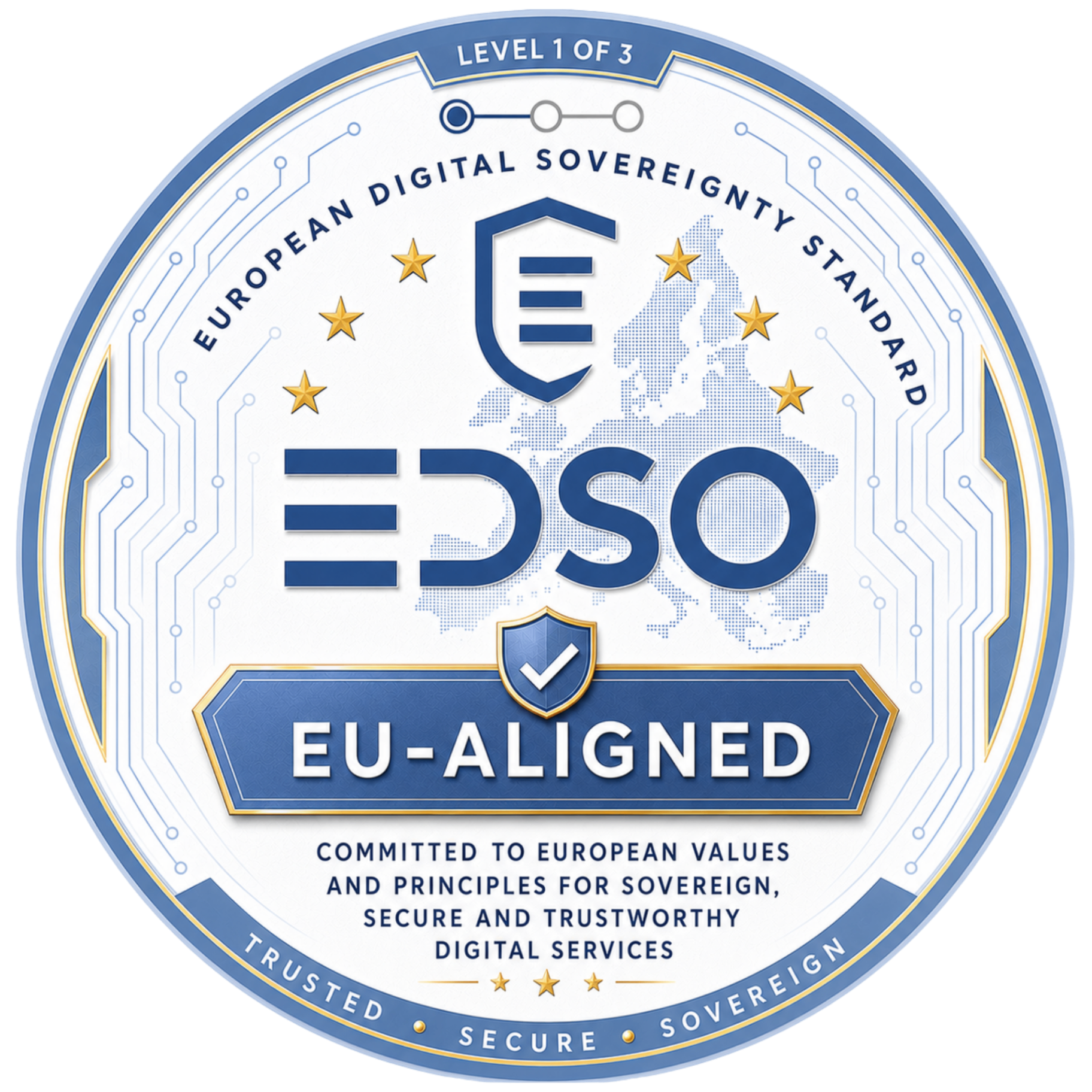 EDSO L2 EU-ALIGNED Badge